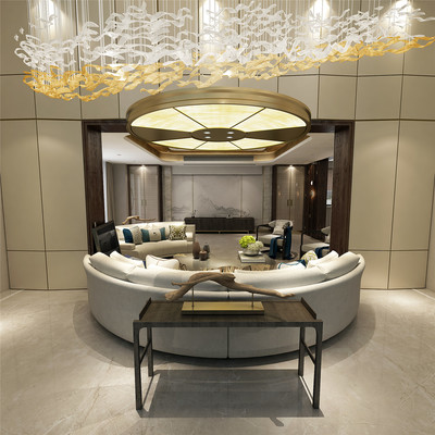 虹桥城市花园独栋别墅项目装修设计方案展示,上海腾龙别墅设计师沈_装修 .