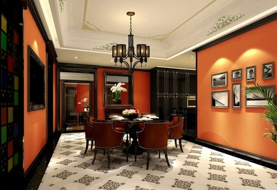 老上海风格三居室139.1平米13.1万-公园1872(备案名:御湖华苑)装修案例