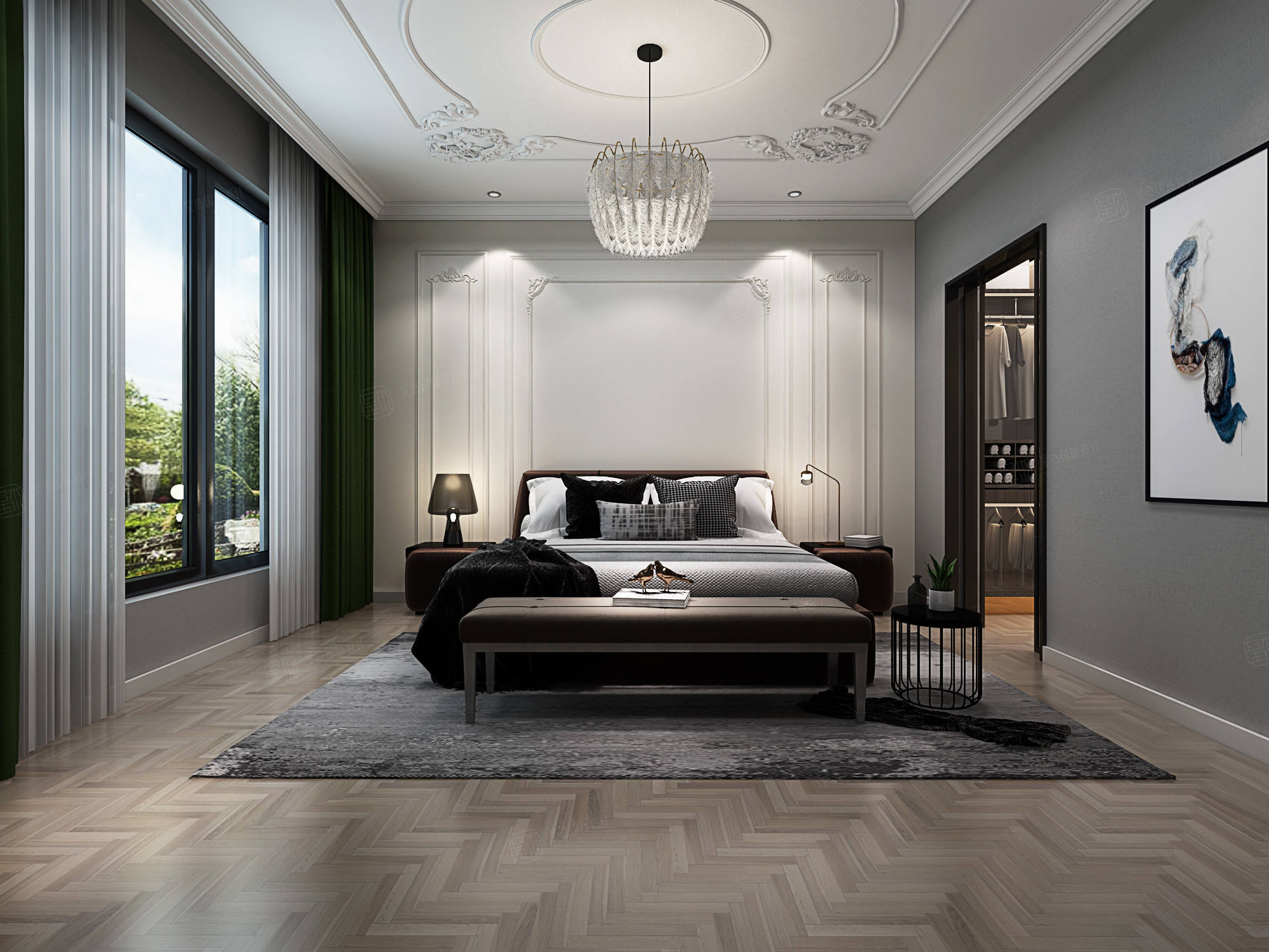 尚海郦景轻奢装修效果图及300㎡以下大平层价格费用解析