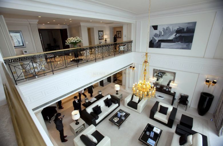 探秘: 上海亿元天价豪宅啥样 (高清组图)