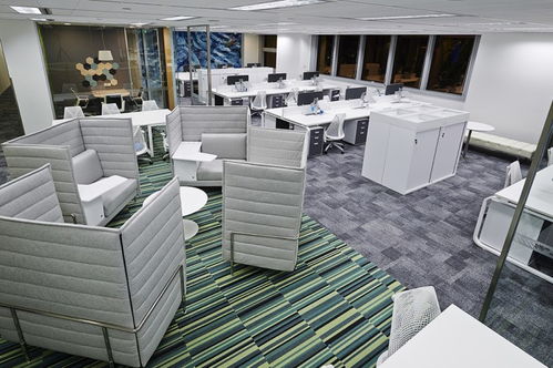 上海天然气集团办公室装修设计效果图